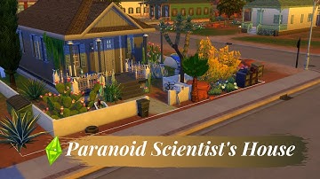 Paranoid Scientists House - The Sims 4: Speedbuild ((NoCC))