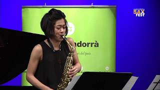 MARIKO TAKESHITA - 2nd ROUND - III ANDORRA INTERNATIONAL SAXOPHONE COMPETITION 2016