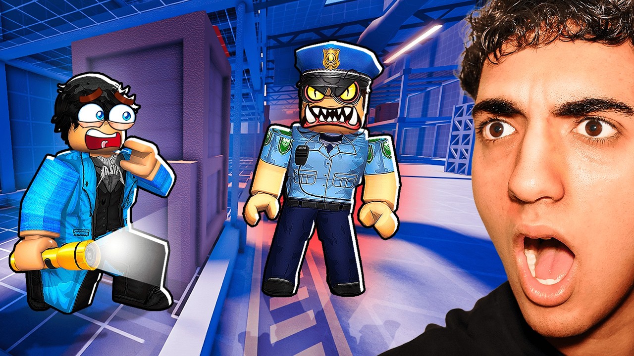 Surviving OVERNIGHT In a Roblox MEGA STORE! *GONE WRONG*