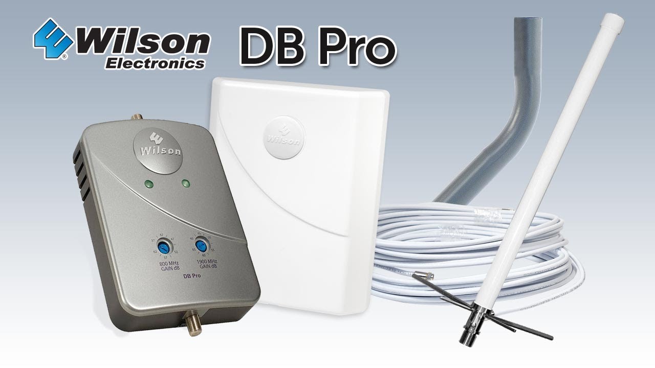 Wilson DB Pro 3G Cellular Booster 462105 YouTube