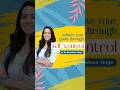 Achieve your Goals through Self Control | Dr Karishma Ahuja #youtubeshorts #shortvideo
