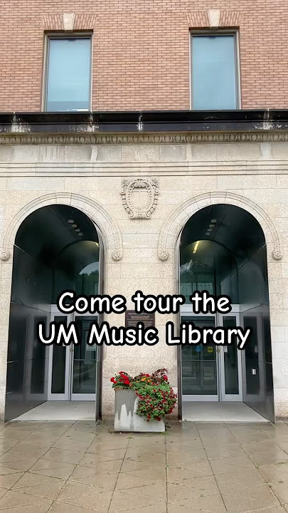 Tour of the UM Music Library