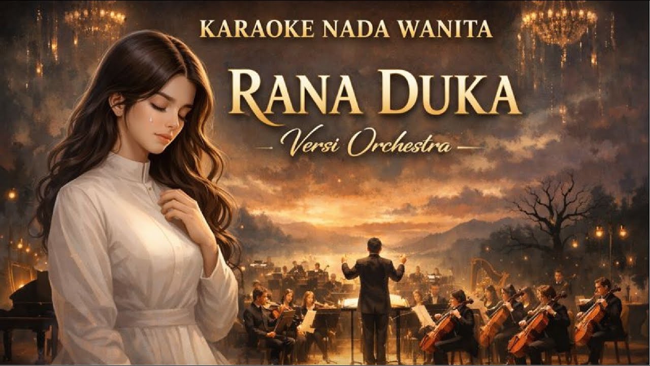 KARAOKE RANA DUKA VERSI ORCHESTRA NADA WANITA
