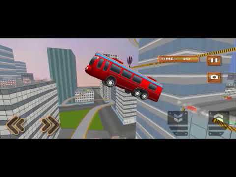 Car Stunts Imp: Mega roof ramp
