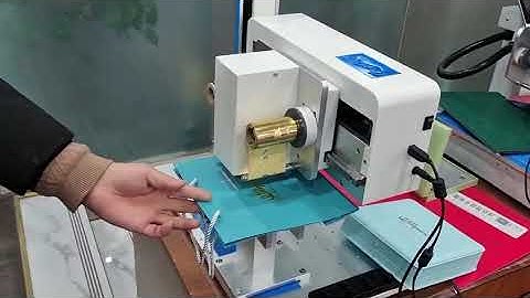 Amydor amd8025D digital gold foil printer machine for box and paper bag gift package