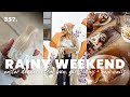 Easter weekend girls day  spring nails  family dinner  viral bun updo tutorial  vlog 357