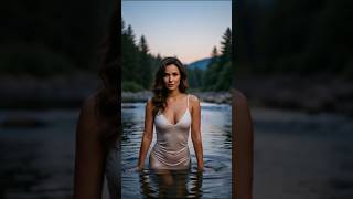 I batheb in the Forest Stream #shortvideo #viralvideo #campingtips #wildcamping #showerroutine