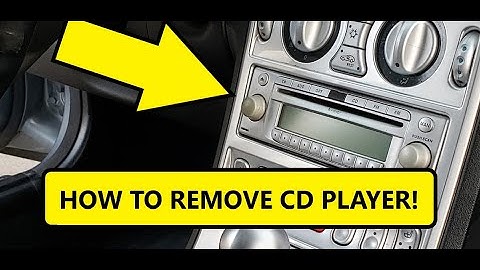 Chrysler Crossfire How To Remove Radio CD Player Tutorial Video