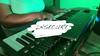 Video thumbnail of "Jazmine Sullivan, Bryson Tiller | Insecure | Mini Cover 🎹"