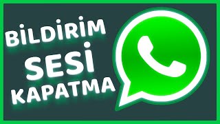 WhatsApp Bildirim Sesi Kapatma Nasıl Yapılır? | WhatsApp Web Resimi