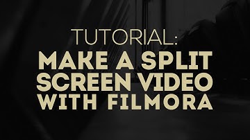 How to Make A Split Screen Video in Wondershare Filmora