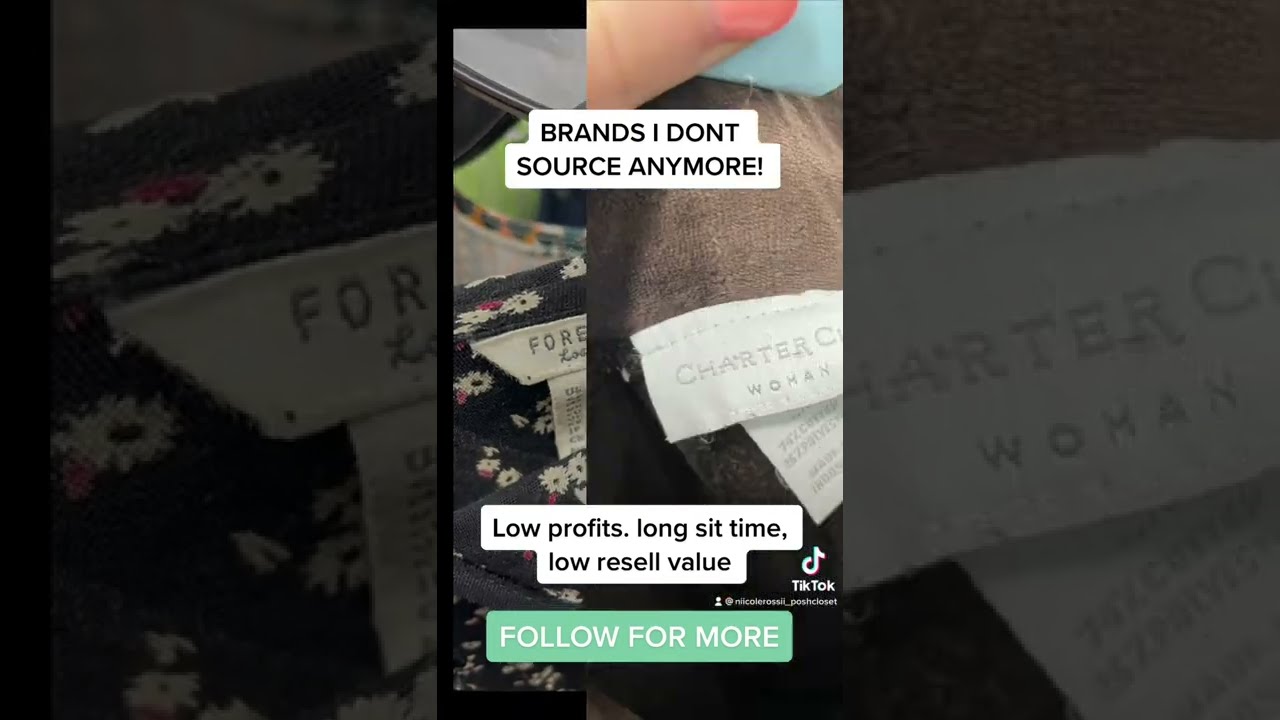 AVOID THESE BRANDS WHEN SOURCING AS A RESELLER 