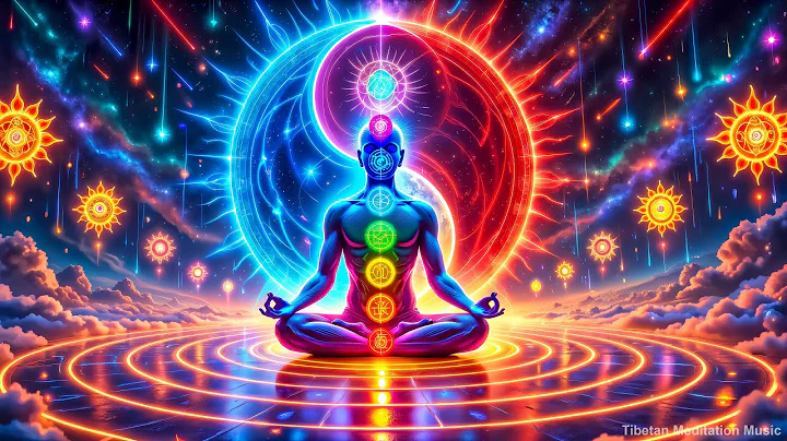 All 7 Chakras Healing Music [removes negative energy, clears the aura & improves the body] 528HZ