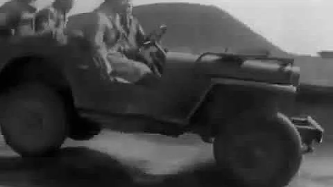 Testing the new US Army Jeep WW2