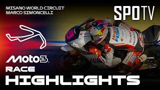 Upaya Maksimal Vega Ega Pratama! Last Lap Epic Quiles vs Almansa - Moto3 Race | MotoGP™ San Marino