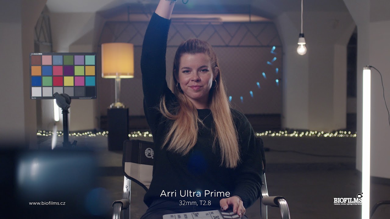 Biofilms.cz - ARRI Ultra Prime 32mm T1.9 (PL) lens test