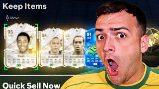 3 ICONS IN 1 PACK Decides My FUT Champs Team!!