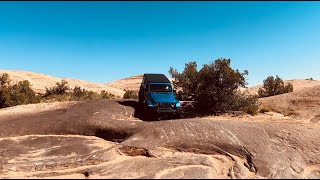 Hells Revenge, Moab Utah (lifted Jeep Wrangler 4xe)