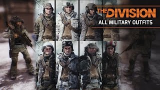 The Division - All Military & Marine Forces OUTFIT Packs DLCs (Army Camo Skins)