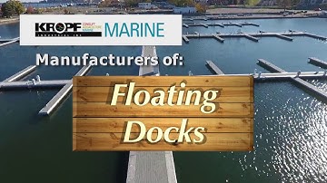 Kropf Marine Floating Dock Systems 2018