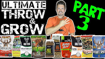 [Part 3]🍀Ultimate Throw & Grow🍀 Food Plot Video! Days 61-90 What Deer Eat & How Long to Grow No Till