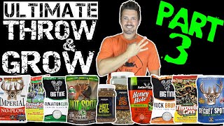 [Part 3]🍀Ultimate Throw & Grow🍀 Food Plot Video! Days 61-90 What Deer Eat & How Long to Grow No Till