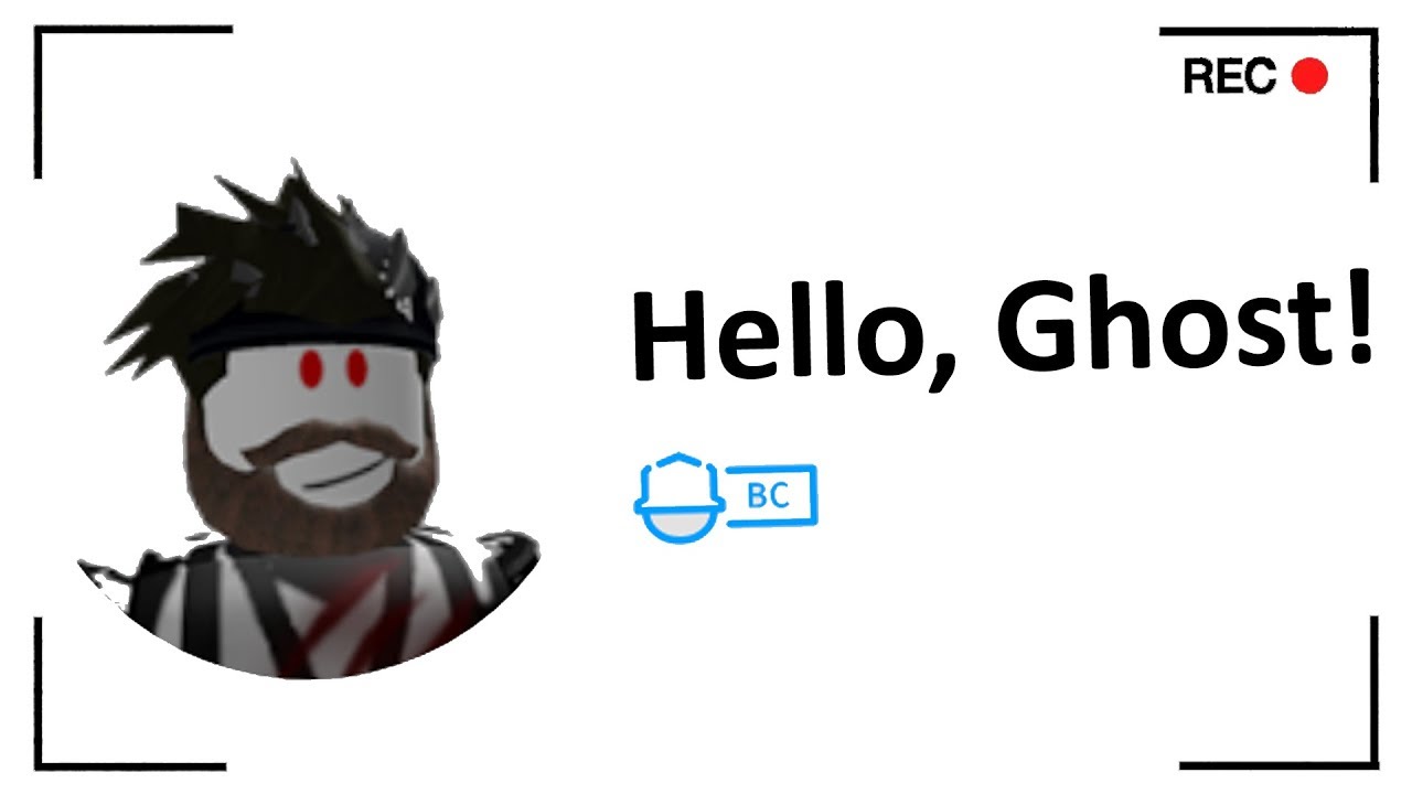 I Logged Onto The Ghost S Roblox Account Youtube - hello this is the ghost roblox