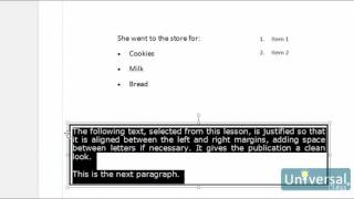 Lesson 10: Formatting Paragraphs within Text Boxes - Microsoft Publisher 2016 Course