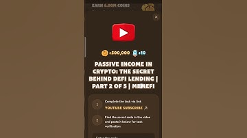 Passive Income in Crypto: The Secret Behind DeFi Lending | Part 2 of 5 | MemeFi
