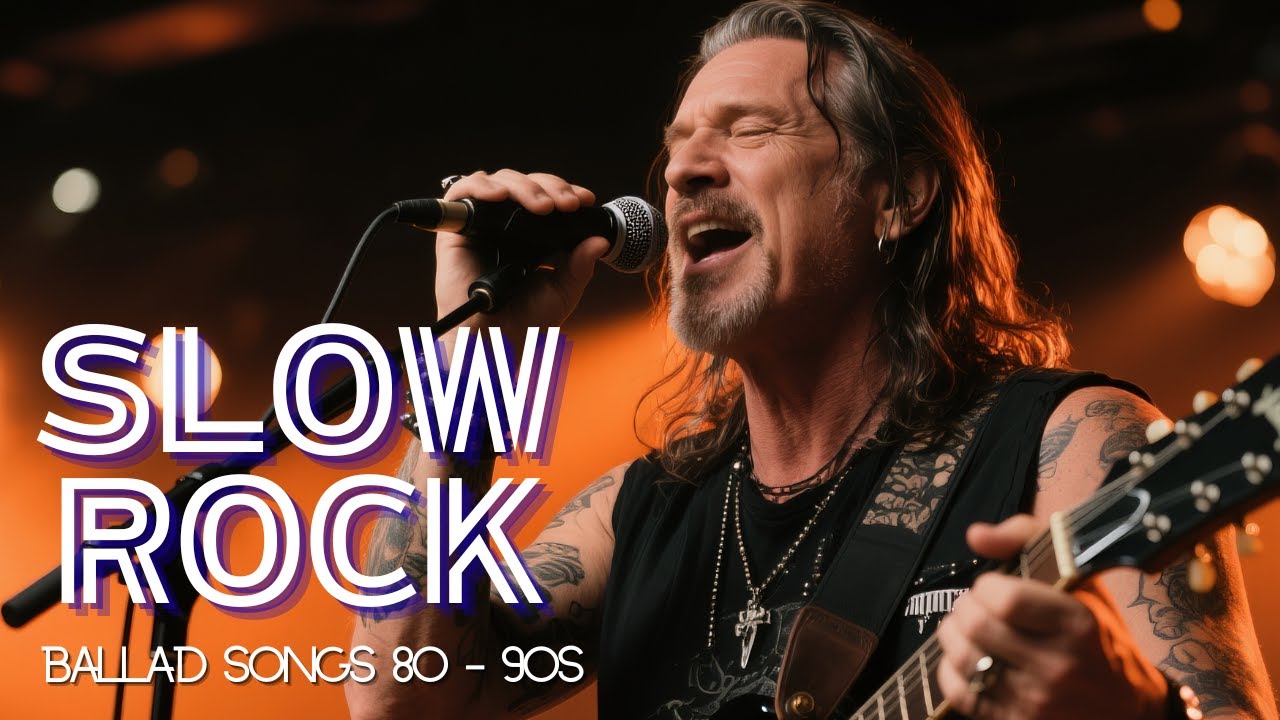The Best of Slow Rock Ballads 90s | Soft & Soulful Rock Anthems to Melt Your Heart