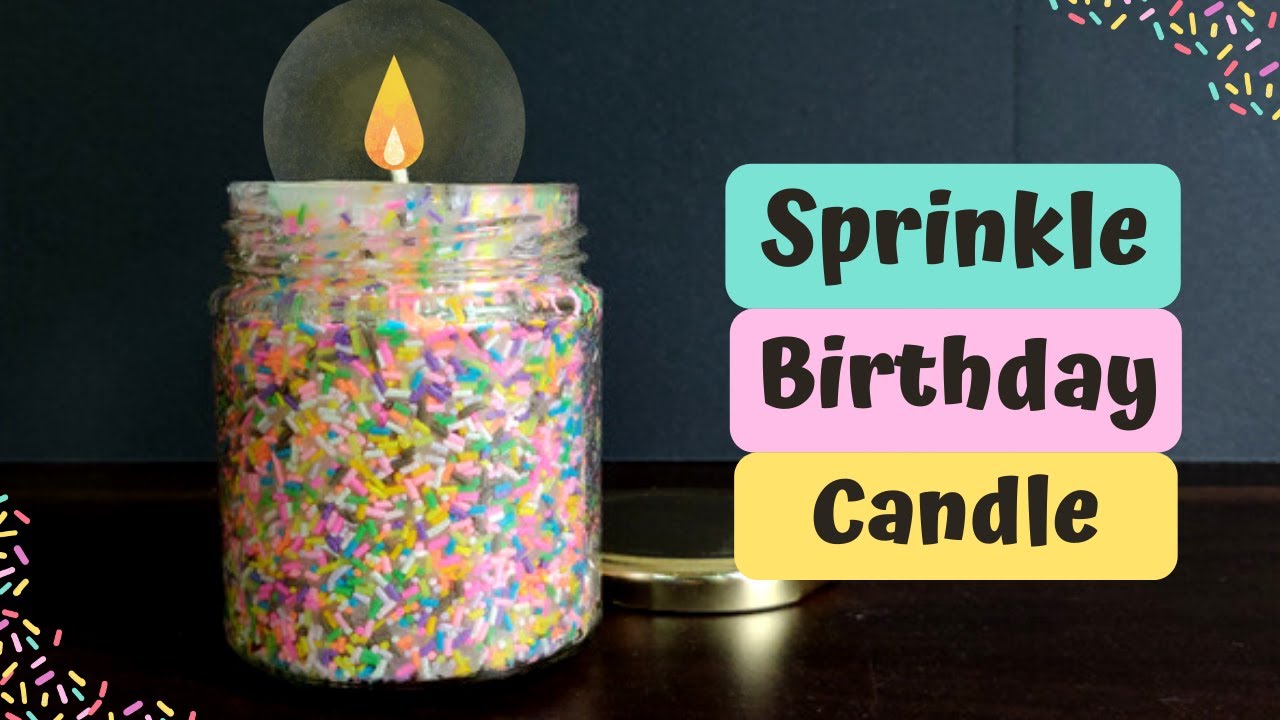 DIY Glitter Soy Candles – Idea Land, Recipe