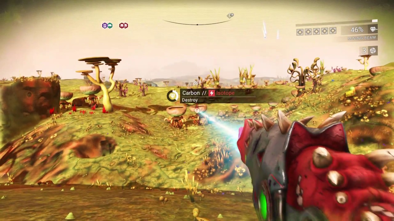 No Man's Sky: tree moves on its own!