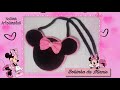 BOLSA DA MINNIE DE CROCHÊ - Hosana Artesanatos