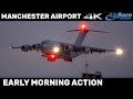 An Early Morning Start - Plane Spotting Manchester Airport Landings and Take Offs