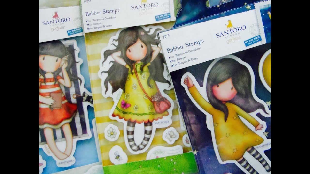 NEW GORJUSS GIRL STAMPS | NOT 2 SHABBY