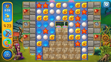 Fishdom HARD level 1094 Gameplay (iOS Android)