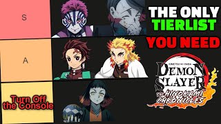 THE ONLY TIERLIST YOU NEED - Demon Slayer Hinokami Chronicles Discussion
