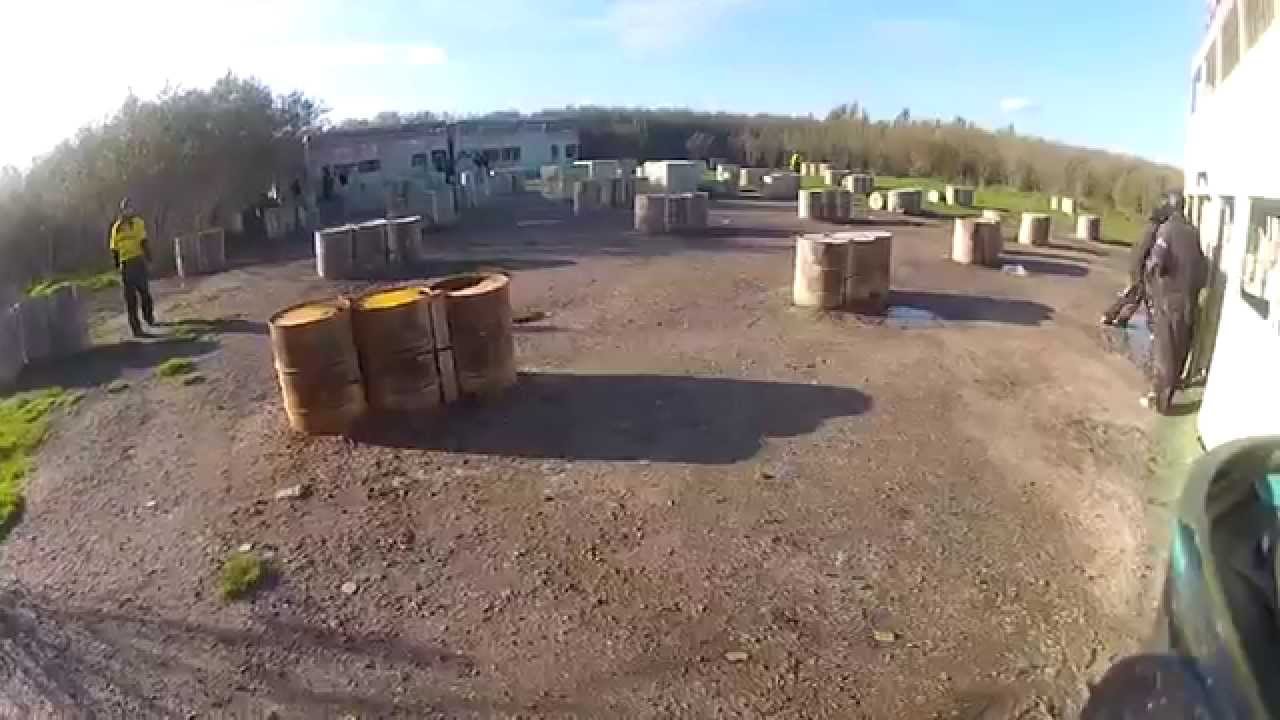 Delta Force Paintball Grenade AMBUSH! GoPro YouTube