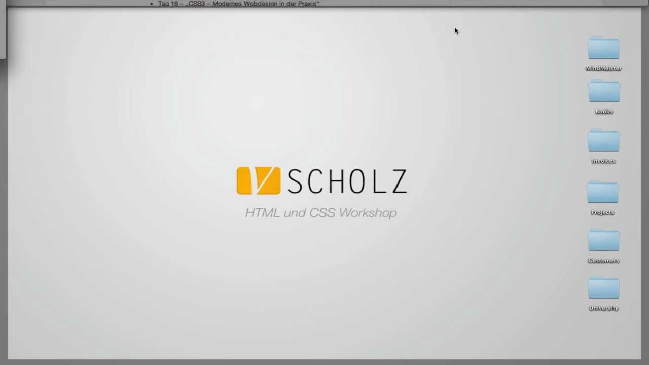New Update Tag 1: Meine erste Webseite - HTML und CSS Workshop