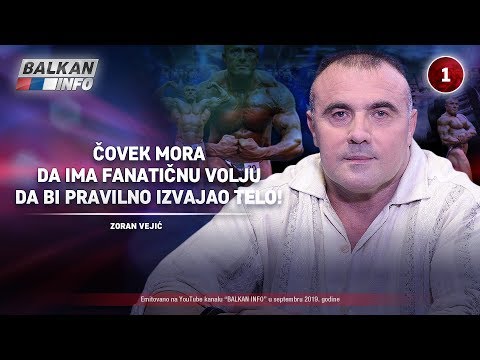 INTERVJU: Zoran Vejić - Čovek mora da ima fanatičnu volju da bi pravilno izvajao telo! (28.9.2019)