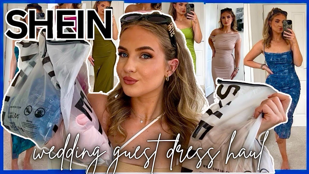 WEDDING GUEST DRESS OUTFITS TRY ON HAUL! (SHEIN edition) 2024