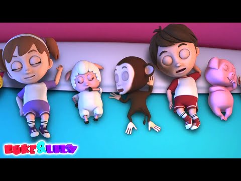 Mười Trên Giường + Thêm Hoạt Hình Bài Hát Mẫu Giáo Cho Trẻ Em - Luke Lily