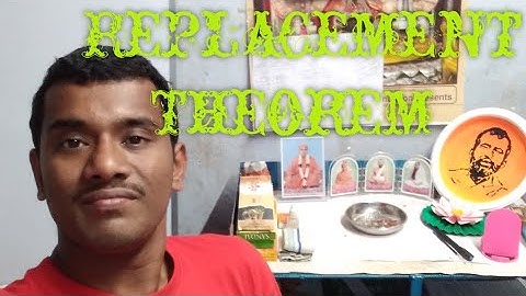 Replacement Theorem...