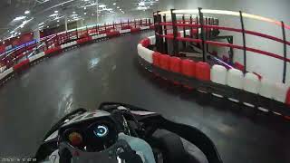 Go-Karting at K1 Speed fastest lap on last lap