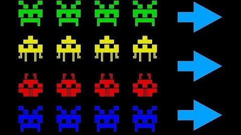 Space Invaders Clone Tutorial Part 10 - Moving the enemies