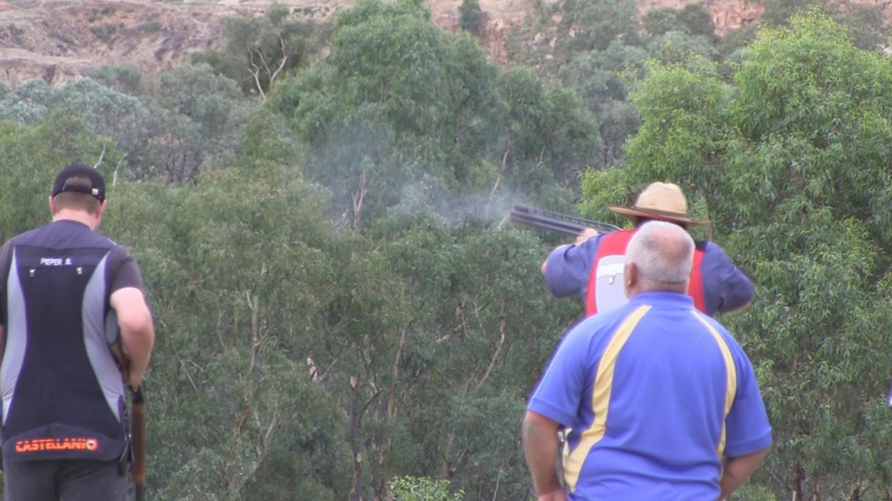 Albury Clay Target Club - 50 Pair Double Rise 2018 - YouTube