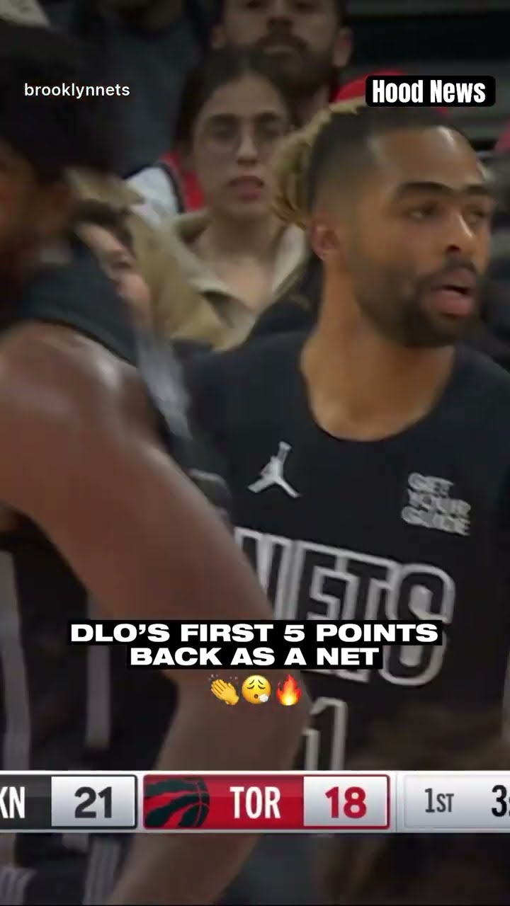 It’s a three #hoodnews #dangelorussell #nets #raptors #basketball #omg #how #wow #wtf #toronto #who