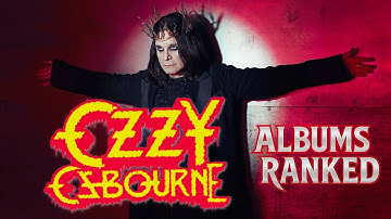 Ozzy Osbourne - Albums ranked from worst to best