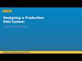 Ep 1: Designing a Production RAG System | GenAI System Design Interview