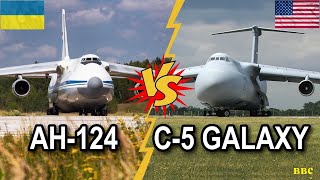 Украинский Ан-124 Руслан VS (против) американский Lockheed C-5M Galaxy – сравнение военных самолетов